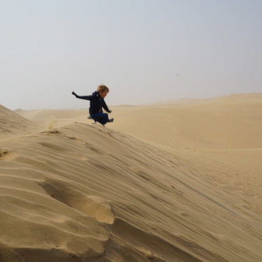 Swakopmund : entre mer et terre.