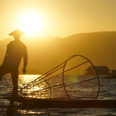 📷Session de pêche au Lac Inle.