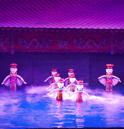 🎵Les sons d’Asie : musique traditionnelle Vietnamienne au Water puppet theatre, Hanoi.