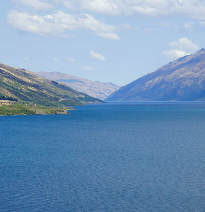 📷 La route des Fjords de Wakatipu à Te Anau.